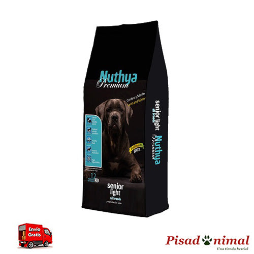 Comida para perros Nuthya Premium Senior Light 12 Kg