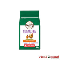 Pienso para gatos adultos Grain Free 4 Kg de Nutro