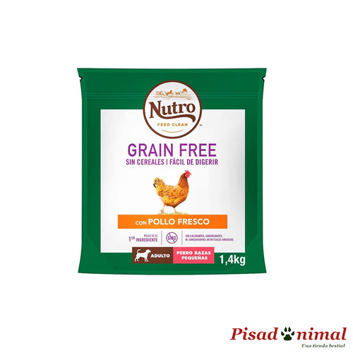 Grain Free Pollo 1,4 Kg para perros pequeños Nutro