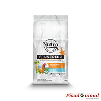 Pienso Nutro Grain Free con pollo para gatos esterilizados 4Kg