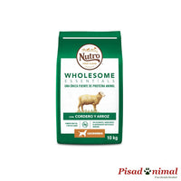 Saco 10 Kg de Pienso para cachorros Wholesome Essentials Cordero de Nutro