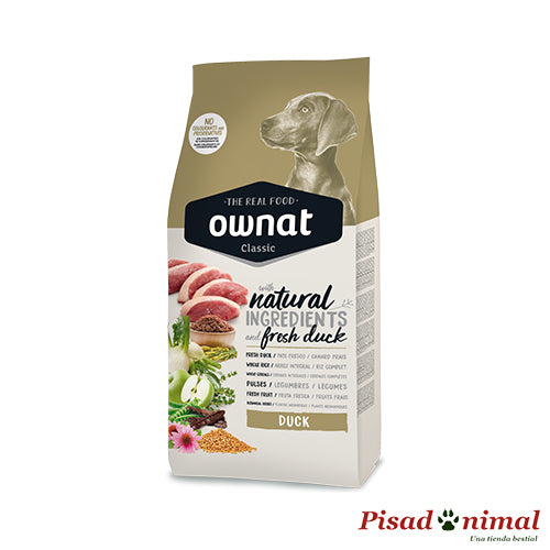 Ownat Classic Duck pienso para perros adultos