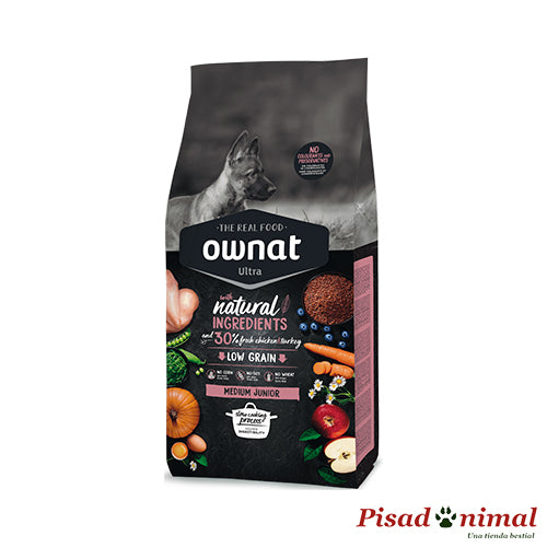 Ownat Ultra Medium Junior pienso para cachorros de razas medianas