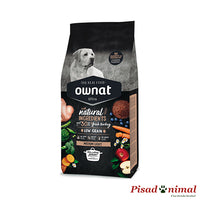 Ownat Ultra Medium Light pienso para perros con sobrepeso o baja actividad 3Kg