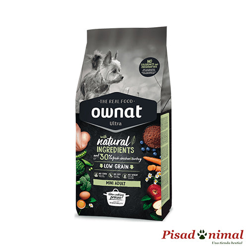 Ownat Ultra Mini Adult pienso para perros adultos de raza pequeña