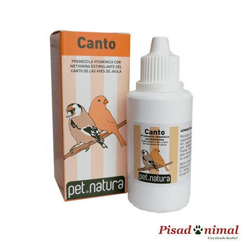 Suplemento Vitamínico PetNatura Canto para aves
