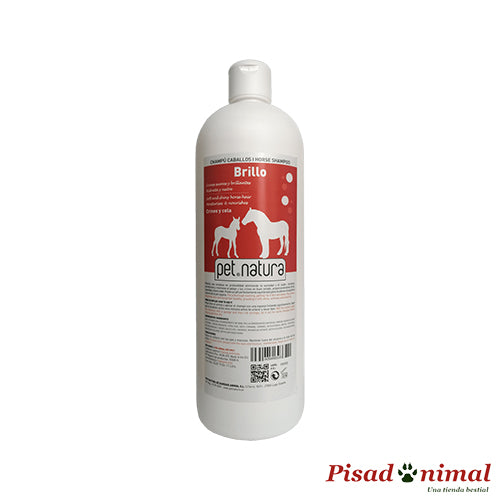 Champú brillo para crines y cola PetNatura para caballos