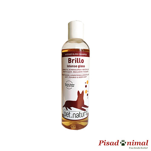 Champú especial brillo PetNatura para perros y gatos