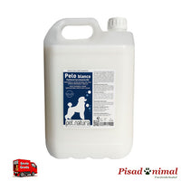 Champú Pelo Blanco para gatos y perros 5 L de Petnatura