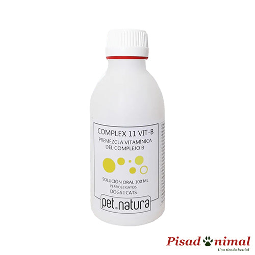 Vitaminas Complex 11 VIT-B PetNatura para perros y gatos 100ml