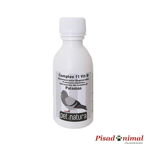PetNatura Complex 11 VIT-B suplemento vitamínico para palomas 125ml