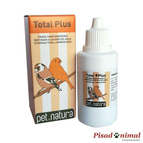 Total Plus de PetNatura para aves de jaula