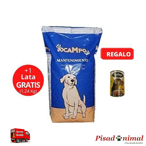 Saco 20Kg+Lata Gratis DOCAMPO MANTENIMIENTO para Perros Adultos