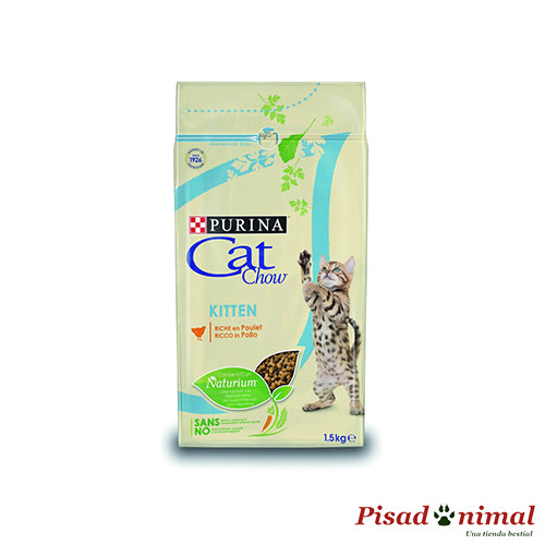 Pienso PURINA CAT CHOW KITTEN 1,5Kg para Gatitos