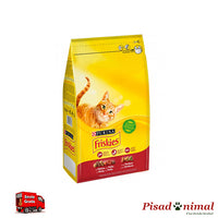 Pienso PURINA FRISKIES BUEY&POLLO&VERDURAS 20Kg para Gatos