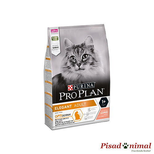 Pienso PURINA PRO PLAN ELEGANT ADULT Optiderma Salmón para Gatos