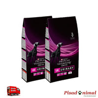 Pienso PURINA PRO PLAN VETERINARY DIETS CANINE UR 2 Sacos 12 Kg para Perros con Cálculos Urinarios