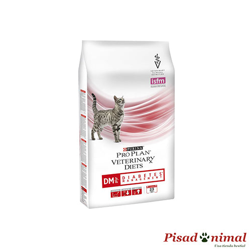 Pienso PURINA PRO PLAN VETERINARY DIETS FELINE DM para Gatos Diabéticos