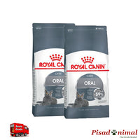 2 Sacos 8 Kg Pienso ROYAL CANIN ORAL CARE para Reducción de Sarro en Gatos