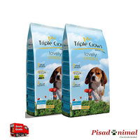 2 Sacos 15 Kg Pienso TRIPLE CROWN LOVELY PUPPY para Cachorros y Madres Gestantes