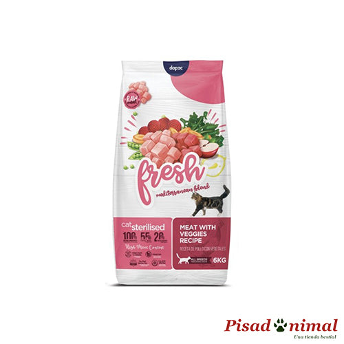 Pienso ANC Fresh Mediterranean Blend Cat Sterilised 6Kg