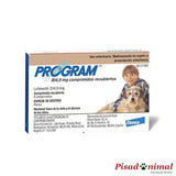 Pastillas antiparasitarias pulgas perros PROGRAM medianos