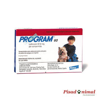 Pastillas antiparasitarias pulgas perros PROGRAM pequeños