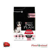 PURINA PRO PLAN MEDIUM OPTIDERMA SALMÓN Pienso para Cachorros de Piel Sensible