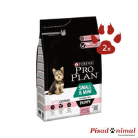 Pienso PURINA PRO PLAN SMALL&MINI SKIN 2x3 Kg para Cachorros