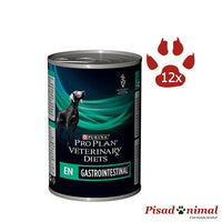 Pack Purina Pro Plan Veterinary Diets EN para perros con problemas gastrointestinales 12x400gr
