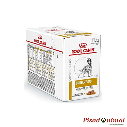 Caja de paté Royal Canin Canine Urinary S/O AModerate Calorie - 12x100gr