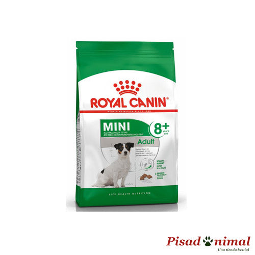 ROYAL CANIN MINI ADULT 8+ Pienso para Perros Pequeños Mayores de 8 Años