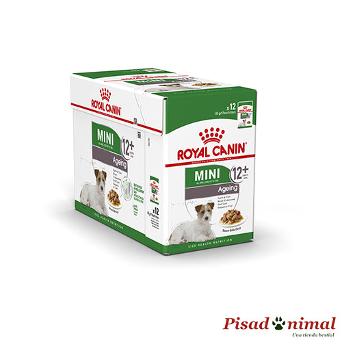 Caja de carne en salsa Royal Canin Mini Ageing12+ - 12x85gr