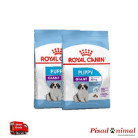 ROYAL CANIN GIANT PUPPY Pienso para Cachorros de Tamaño Gigante (Hasta 8 Meses) pack de 2 sacos