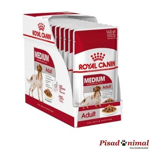 Alimento húmedo Medium Adult para perro caja de 10 sobres de 140 gr de Royal Canin