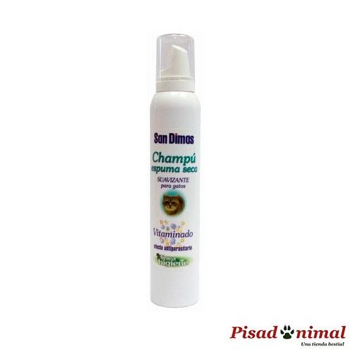 SANDIMAS Champú en Espuma Seca 200 ml para Gatos