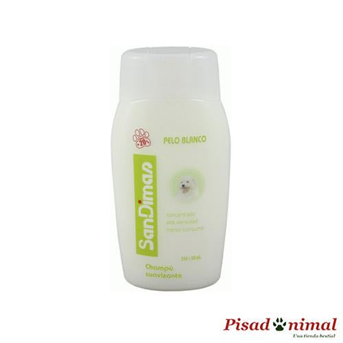 SANDIMAS Champú Suavizante 300ml para Perros de Pelo Blanco