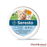 SERESTO BAYER Collar Anti Pulgas y Garrapatas para Gatos