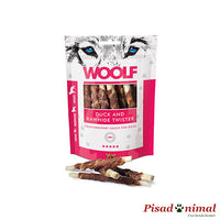 Snacks para perros Rollitos Mascicables con Pato 100 gr de Woolf