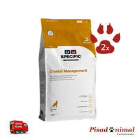 Comida para gatos Crystal Management FCD 2 x 7 Kg de Specific