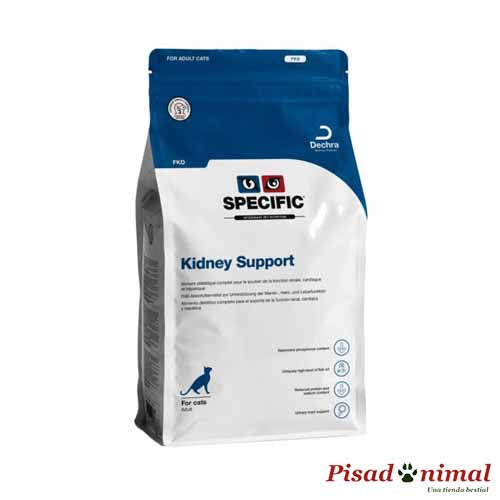 Alimento seco Kidney Support FKD 400 gr para gatos de Specific