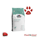 Comida seca para perros Weight Control CRD-2 Pack 2 x 12 Kgde Specific
