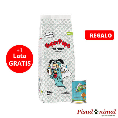  Pienso Puppy para cachorros SuperPepe Premium 20 Kg