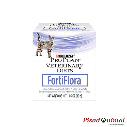 Suplemento FORTIFLORA PRO PLAN VETERINARY DIETS 30gr para Gatos