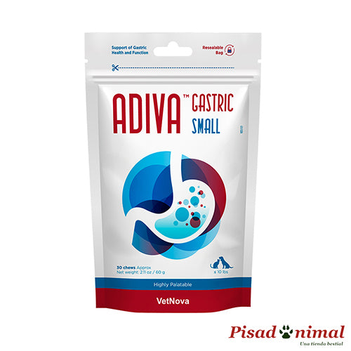 VetNova Adiva Gastric Small suplemento 30 chews