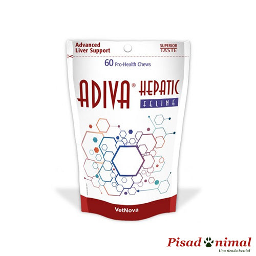 VETNOVA Adiva Hepatic Feline 60 chews