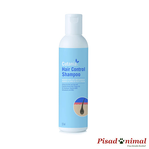 Cutania Hair Control Champú 236 ml para perros y gatos de Vetnova