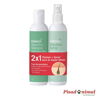 Vetnova Cutania GlycoZoo Pack Spray + Champú 236 ml para perros y gatos