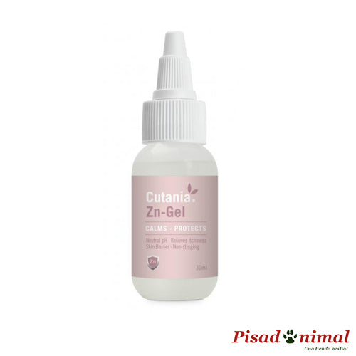 Cutania Zn-Gel 30 ml cicatrizante y calmante de Vetnova
