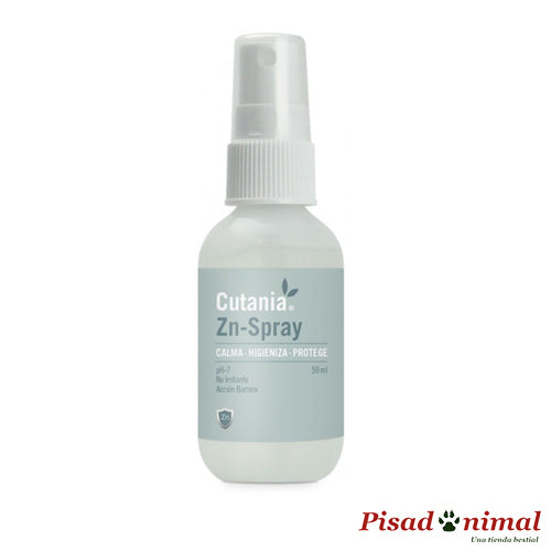 Cutania Zn-Spray 59 ml spray cicatrizante y calmante de Vetnova